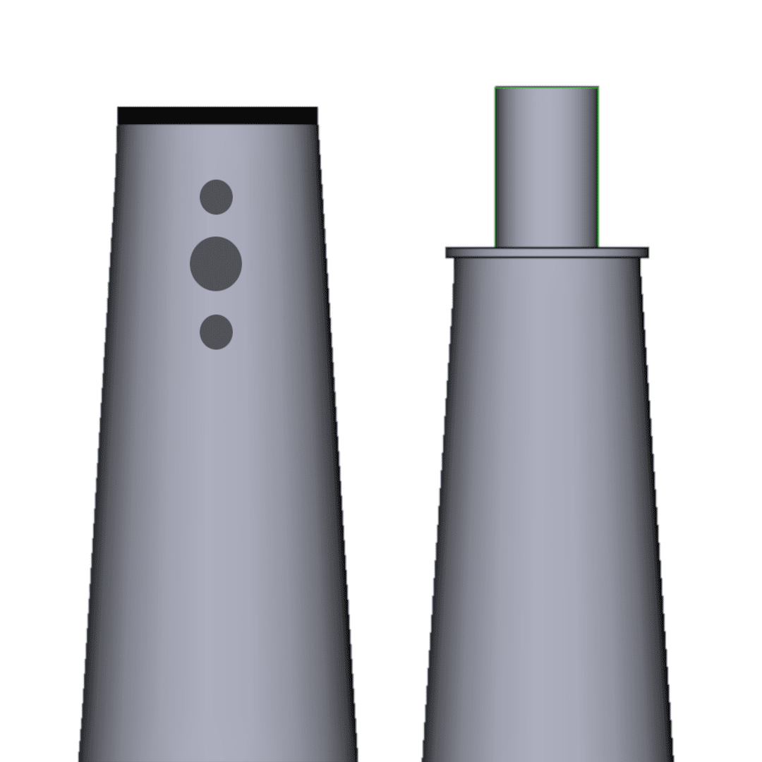 2 Piece Round Tapered Steel Pole 2 Piece Round Tapered Steel Pole