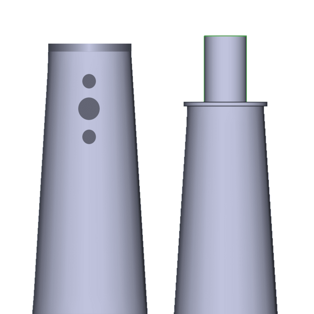 Round Tapered Aluminum Pole Round Tapered Aluminum Pole